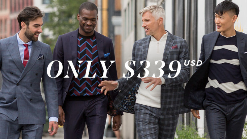 Indochino Premium Suits, $339 + free shipping, use promo code KINJA17